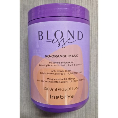 INEBRYA BLONDESSE NO-ORANGE maszk 1000ml.