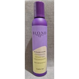 INEBRYA BLONDESSE NO-YELLOW MOUSSE hajhab