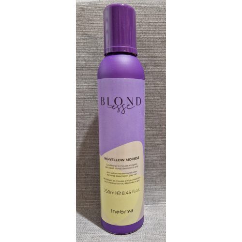 INEBRYA BLONDESSE NO-YELLOW MOUSSE hajhab