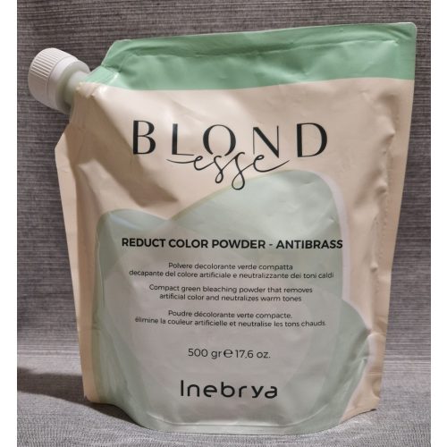 INEBRYA BLONDESSE REDUCT COLOR ANTIBRASS szőkítőpor 500g