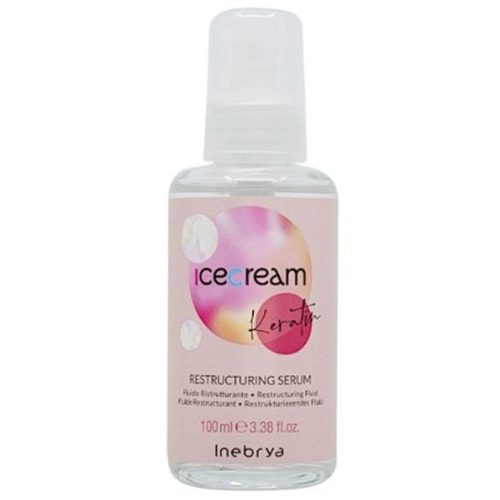 INEBRYA ICE CREAM KERATIN RESTRUCTURING hajújraépítő szérum