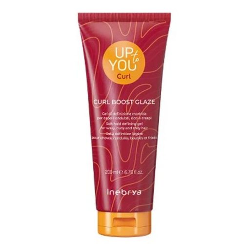 INEBRYA UP TO YOU CURL BOOST GLAZE GÉL HULLÁMOS, GÖNDÖR ÉS GÖNDÖRÖDŐ HAJRA 200ML