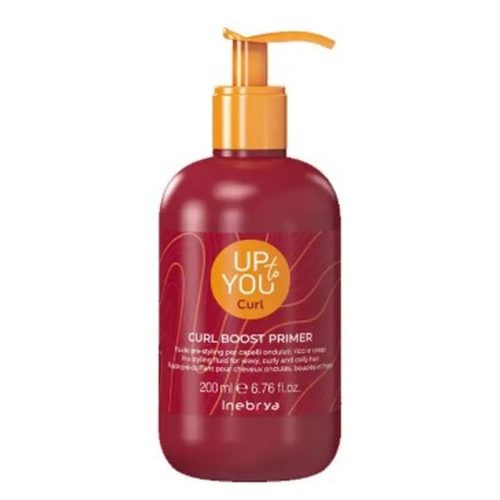 INEBRYA UP TO YOU CURL BOOST PRIMER FLUID HULLÁMOS, GÖNDÖR, GÖNDÖRÖDŐ HAJRA 200ML