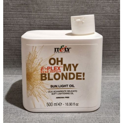 ITELY OH MY BLONDE SUN LIGHT OIL világosító olaj 500ml.