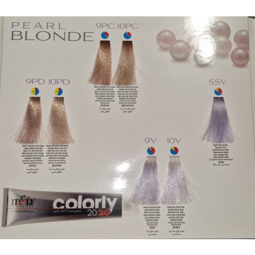 ITELY Pearl Blonde gyöngyszőke hajfesték 60ml.