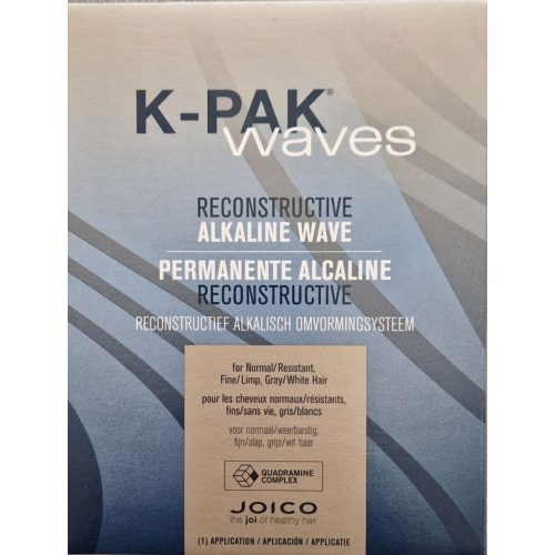JOICO K-PAK WAVES RECONSTRUCTIVE ALKALINE WAVE tartós dauer natúr,természetes hajra