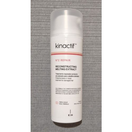 KINACTIF N'2 REPAIR MELTING EXTRACT hajerősítő, regeneráló, hővédő krém sérült, töredezett hajra 150ml.