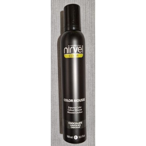 NIRVEL COLOR MOUSSE Chocolate hajszínező és fixáló hab 300ml.