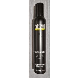   NIRVEL COLOR MOUSSE DARK CHESTNUT hajszínező és fixáló hab 300ml.