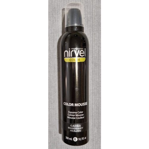 NIRVEL COLOR MOUSSE Mahogany hajszínező és fixáló hab 300ml.