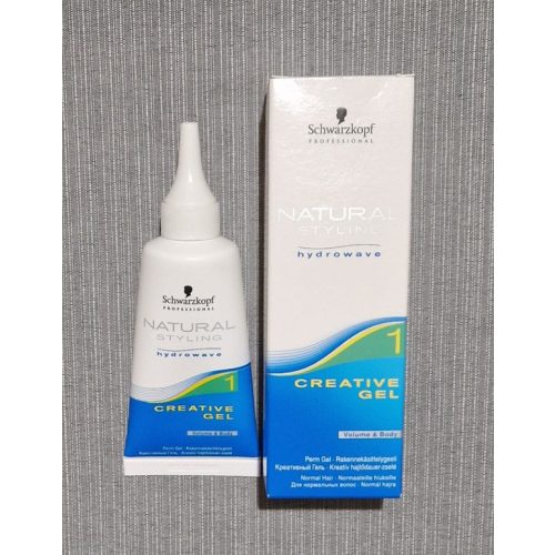 SCHWARZKOPF NATURAL STYLING HYDROWAVE CREATIVE GEL hajtődauer- zselé 1 , 50ml