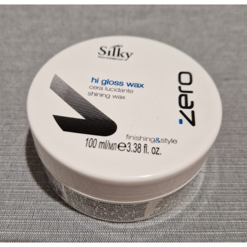 SILKY ZERO HI GLOSS WAX hajfény wax 100ml.