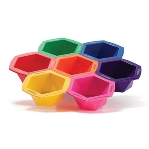 TONOLOGY 7 COLOUR BOWLS SET FESTŐTÁL SZETT /7db./