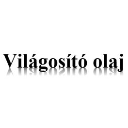 Világosító olaj